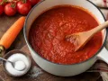 Salsa de tómate sin ácido