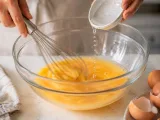 Aumentar huevos al batirlos