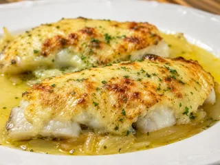 MERLUZA AL HORNO GRATINADA