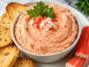 PATÉ CON PALITOS DE CANGREJO