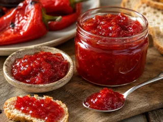 MERMELADA  DE PIMIENTOS ROJOS