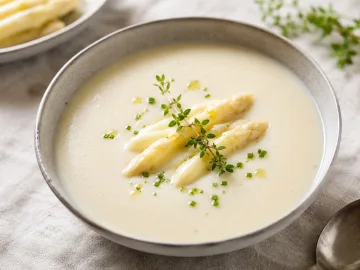 CREMA FRÍA DE ESPÁRRAGOS BLANCOS