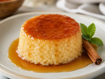 FLAN DE ARROZ