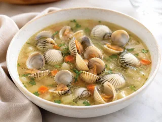SOPA DE BERBERECHOS