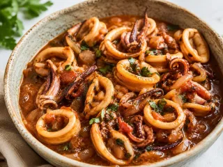 CALAMARES GUISADOS
