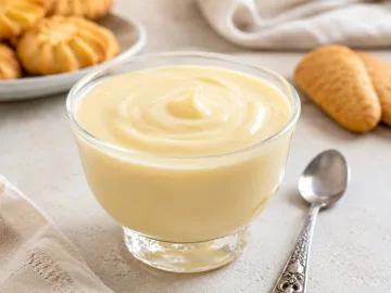 CREMA DULCE PARA MERENDAR