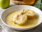 MANZANAS CON SABAYÓN DE SIDRA