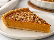 TARTA DE CALABAZA CON NUECES