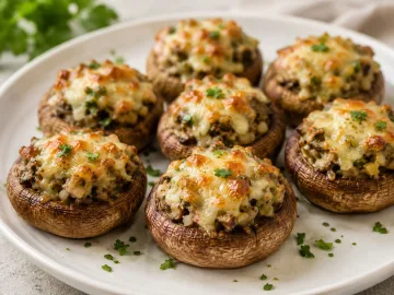 CHAMPIÑONES RELLENOS