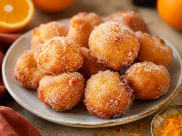 BUÑUELOS DE NARANJA