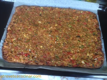 COCA DE VERDURAS