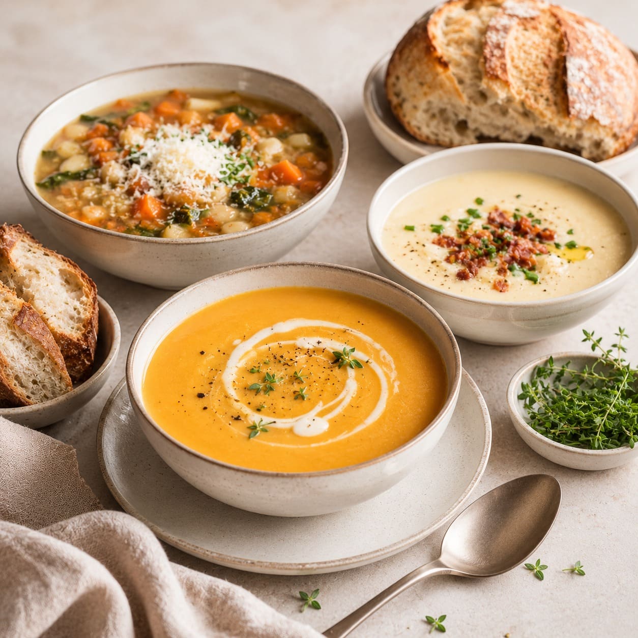 SOPA DE BERBERECHOS
