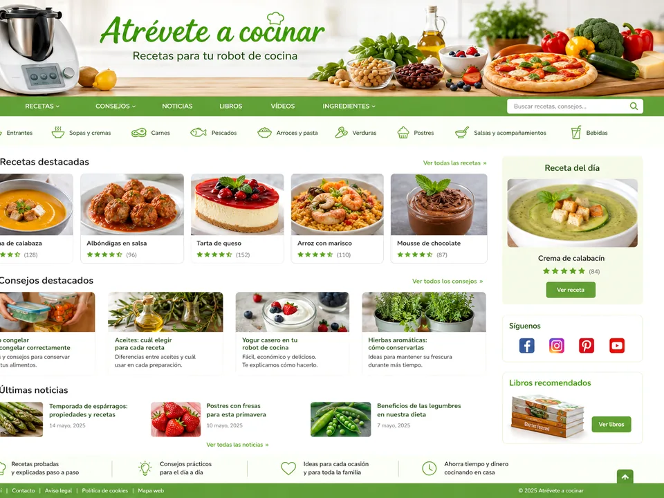 Cambio de diseño y novedades